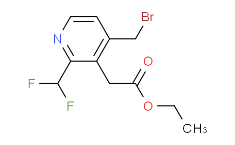 AM224363 | 1805937-55-6 | Ethyl 4-(bromomethyl)-2-(difluoromethyl)pyridine-3-acetate