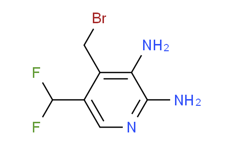 AM224384 | 1805321-41-8 | 4-(Bromomethyl)-2,3-diamino-5-(difluoromethyl)pyridine