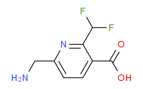 AM224404 | 1804696-31-8 | 6-(Aminomethyl)-2-(difluoromethyl)pyridine-3-carboxylic acid