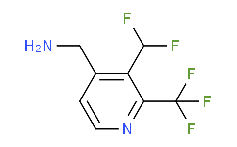 AM224411 | 1805133-10-1 | 4-(Aminomethyl)-3-(difluoromethyl)-2-(trifluoromethyl)pyridine