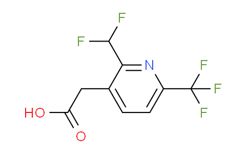 AM224416 | 1804717-39-2 | 2-(Difluoromethyl)-6-(trifluoromethyl)pyridine-3-acetic acid