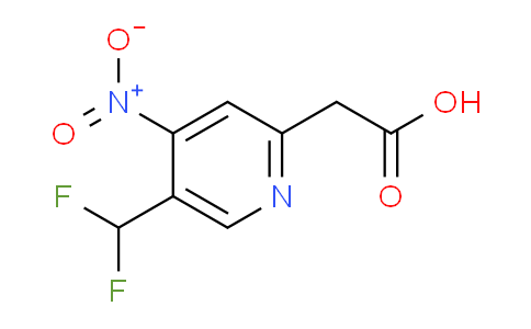 AM224421 | 1804695-84-8 | 5-(Difluoromethyl)-4-nitropyridine-2-acetic acid