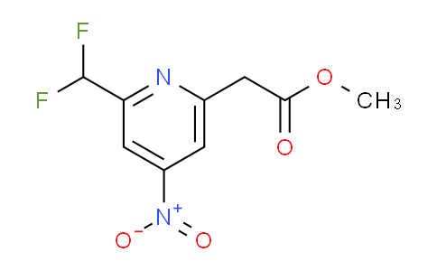 AM224422 | 1804710-55-1 | Methyl 2-(difluoromethyl)-4-nitropyridine-6-acetate