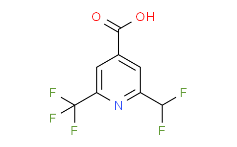 AM224425 | 1805285-44-2 | 2-(Difluoromethyl)-6-(trifluoromethyl)pyridine-4-carboxylic acid