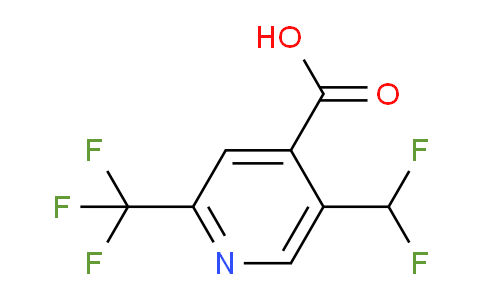 AM224427 | 1805315-93-8 | 5-(Difluoromethyl)-2-(trifluoromethyl)pyridine-4-carboxylic acid