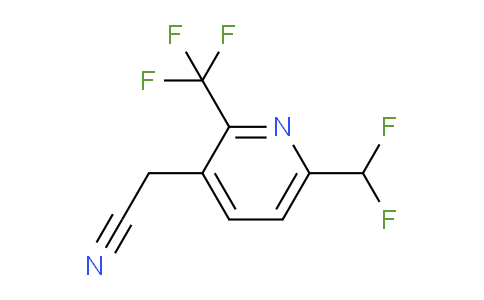 AM224436 | 1805301-56-7 | 6-(Difluoromethyl)-2-(trifluoromethyl)pyridine-3-acetonitrile