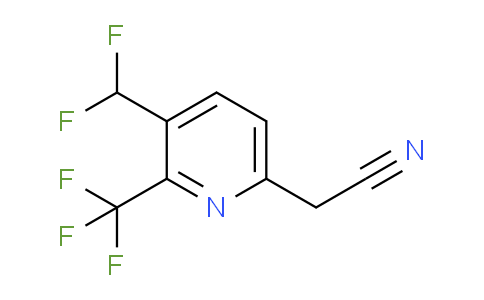 AM224437 | 1805008-38-1 | 3-(Difluoromethyl)-2-(trifluoromethyl)pyridine-6-acetonitrile