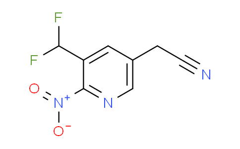 AM224440 | 1804694-91-4 | 3-(Difluoromethyl)-2-nitropyridine-5-acetonitrile