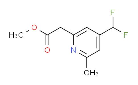 AM224451 | 1805313-10-3 | Methyl 4-(difluoromethyl)-2-methylpyridine-6-acetate