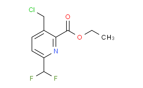 AM224458 | 1805943-13-8 | Ethyl 3-(chloromethyl)-6-(difluoromethyl)pyridine-2-carboxylate