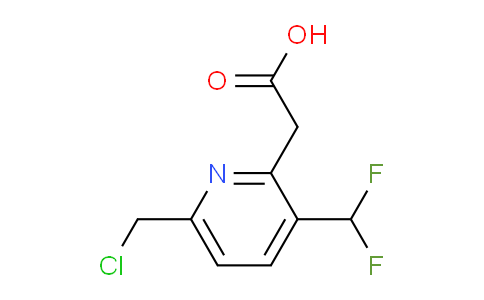 AM224459 | 1804444-51-6 | 6-(Chloromethyl)-3-(difluoromethyl)pyridine-2-acetic acid
