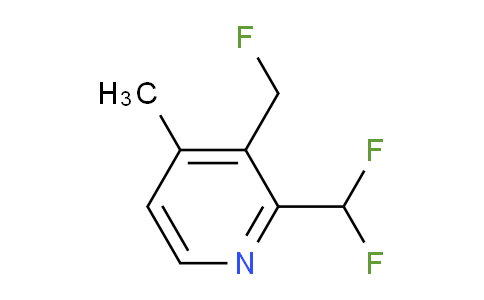 2-(Difluoromethyl)-3-(fluoromethyl)-4-methylpyridine
