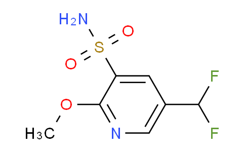 5-(Difluoromethyl)-2-methoxypyridine-3-sulfonamide