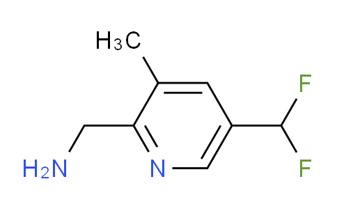 2-(Aminomethyl)-5-(difluoromethyl)-3-methylpyridine