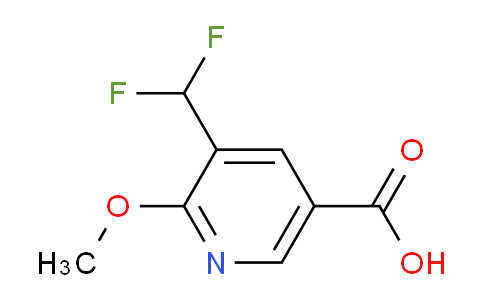 AM224484 | 1804688-58-1 | 3-(Difluoromethyl)-2-methoxypyridine-5-carboxylic acid