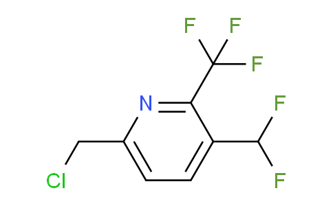 AM224487 | 1803694-16-7 | 6-(Chloromethyl)-3-(difluoromethyl)-2-(trifluoromethyl)pyridine