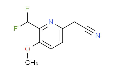 AM224488 | 1805007-31-1 | 2-(Difluoromethyl)-3-methoxypyridine-6-acetonitrile