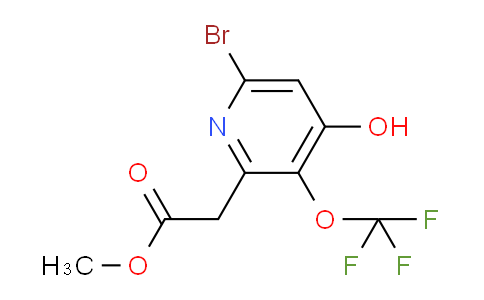 AM22449 | 1803969-86-9 | Methyl 6-bromo-4-hydroxy-3-(trifluoromethoxy)pyridine-2-acetate