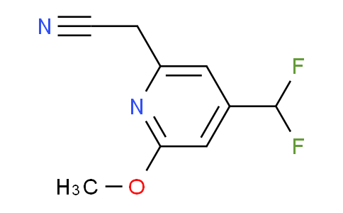 AM224491 | 1806062-36-1 | 4-(Difluoromethyl)-2-methoxypyridine-6-acetonitrile