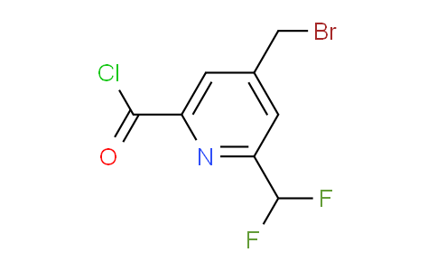 AM224498 | 1805326-81-1 | 4-(Bromomethyl)-2-(difluoromethyl)pyridine-6-carbonyl chloride