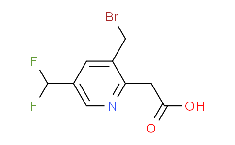 AM224500 | 1806794-13-7 | 3-(Bromomethyl)-5-(difluoromethyl)pyridine-2-acetic acid