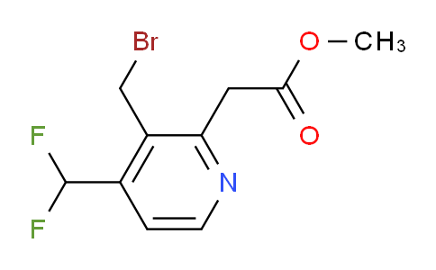 AM224503 | 1805142-97-5 | Methyl 3-(bromomethyl)-4-(difluoromethyl)pyridine-2-acetate