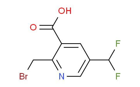 AM224508 | 1804443-26-2 | 2-(Bromomethyl)-5-(difluoromethyl)pyridine-3-carboxylic acid