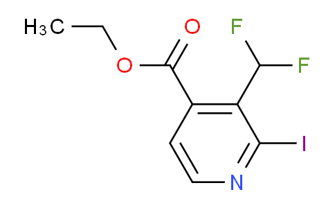 AM224515 | 1804485-85-5 | Ethyl 3-(difluoromethyl)-2-iodopyridine-4-carboxylate