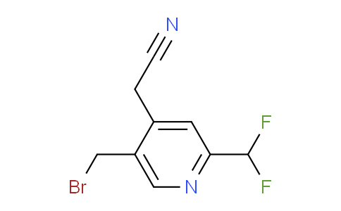 AM224525 | 1804712-84-2 | 5-(Bromomethyl)-2-(difluoromethyl)pyridine-4-acetonitrile