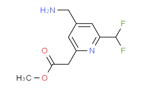 AM224532 | 1805012-25-2 | Methyl 4-(aminomethyl)-2-(difluoromethyl)pyridine-6-acetate