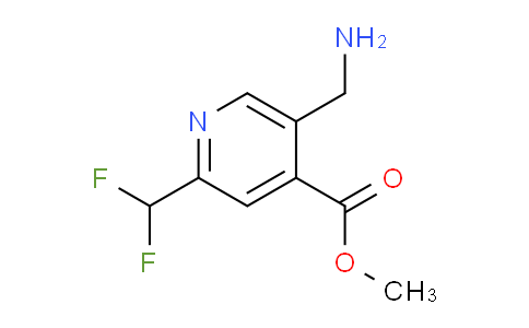 AM224537 | 1805280-48-1 | Methyl 5-(aminomethyl)-2-(difluoromethyl)pyridine-4-carboxylate