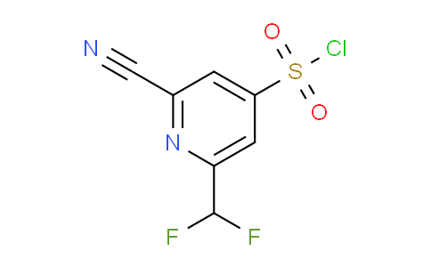 AM224545 | 1804484-05-6 | 2-Cyano-6-(difluoromethyl)pyridine-4-sulfonyl chloride