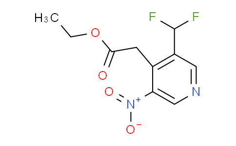 AM224551 | 1806807-74-8 | Ethyl 3-(difluoromethyl)-5-nitropyridine-4-acetate