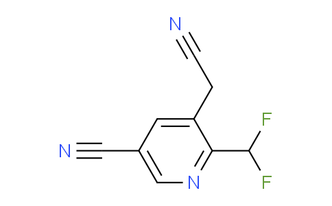 AM224554 | 1805318-69-7 | 5-Cyano-2-(difluoromethyl)pyridine-3-acetonitrile