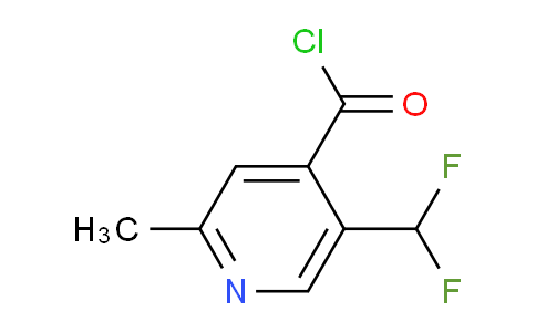 AM224567 | 1805273-27-1 | 5-(Difluoromethyl)-2-methylpyridine-4-carbonyl chloride