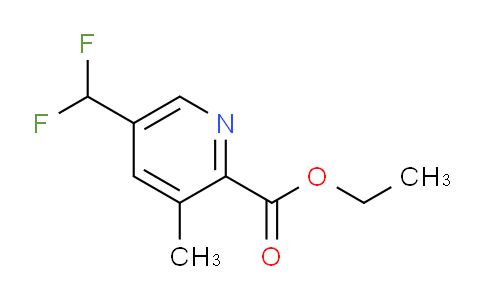 AM224568 | 1805319-51-0 | Ethyl 5-(difluoromethyl)-3-methylpyridine-2-carboxylate