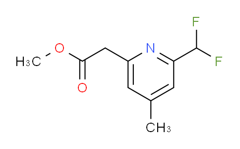 AM224570 | 1805313-04-5 | Methyl 2-(difluoromethyl)-4-methylpyridine-6-acetate