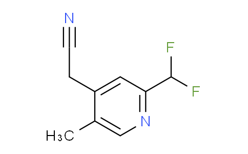 AM224577 | 1805009-74-8 | 2-(Difluoromethyl)-5-methylpyridine-4-acetonitrile