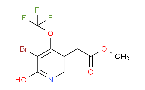 AM22458 | 1806109-74-9 | Methyl 3-bromo-2-hydroxy-4-(trifluoromethoxy)pyridine-5-acetate