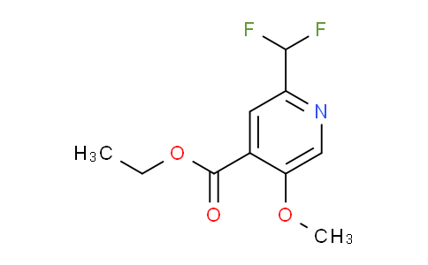 AM224585 | 1805326-91-3 | Ethyl 2-(difluoromethyl)-5-methoxypyridine-4-carboxylate