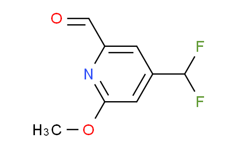 AM224590 | 1805310-57-9 | 4-(Difluoromethyl)-2-methoxypyridine-6-carboxaldehyde