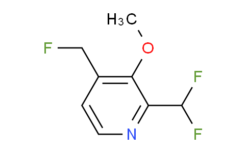 2-(Difluoromethyl)-4-(fluoromethyl)-3-methoxypyridine