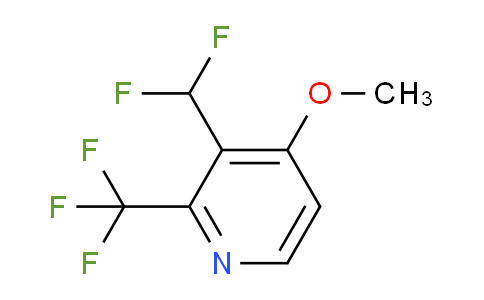 3-(Difluoromethyl)-4-methoxy-2-(trifluoromethyl)pyridine