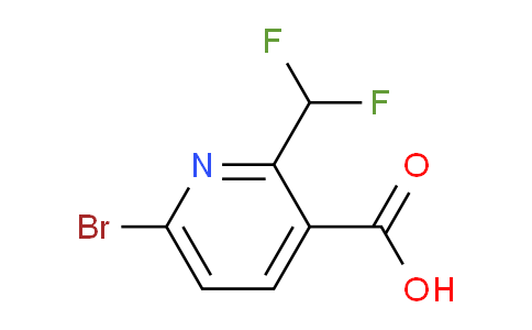 AM224600 | 1211536-36-5 | 6-Bromo-2-(difluoromethyl)pyridine-3-carboxylic acid