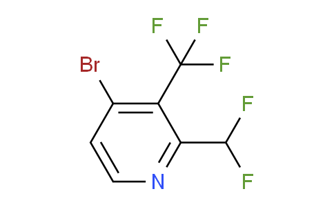 AM224604 | 1806770-90-0 | 4-Bromo-2-(difluoromethyl)-3-(trifluoromethyl)pyridine