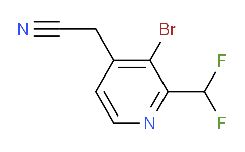 AM224605 | 1805020-98-7 | 3-Bromo-2-(difluoromethyl)pyridine-4-acetonitrile