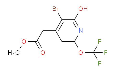 AM22461 | 1803970-03-7 | Methyl 3-bromo-2-hydroxy-6-(trifluoromethoxy)pyridine-4-acetate