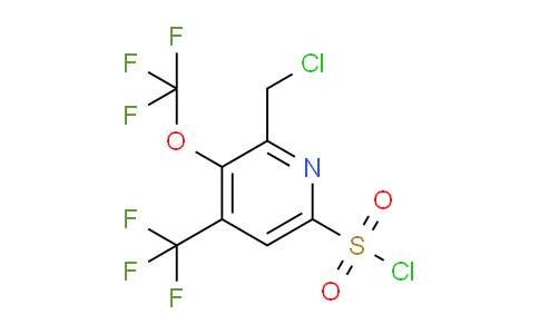 AM224631 | 1806783-44-7 | 2-(Chloromethyl)-3-(trifluoromethoxy)-4-(trifluoromethyl)pyridine-6-sulfonyl chloride
