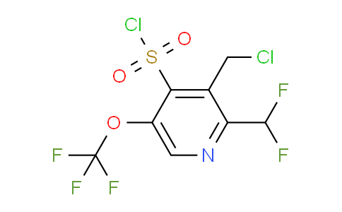 AM224633 | 1804369-79-6 | 3-(Chloromethyl)-2-(difluoromethyl)-5-(trifluoromethoxy)pyridine-4-sulfonyl chloride