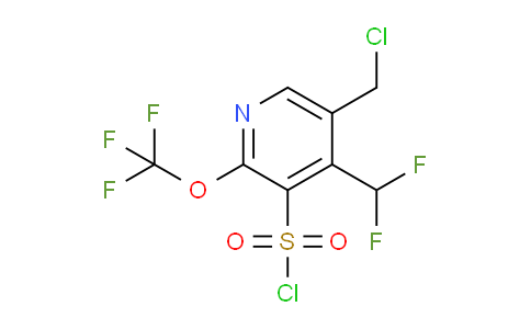 AM224634 | 1805239-14-8 | 5-(Chloromethyl)-4-(difluoromethyl)-2-(trifluoromethoxy)pyridine-3-sulfonyl chloride